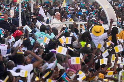 Pope Makes Final Bid For Peace Forgiveness In South Sudan