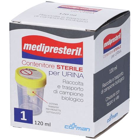 Contenitore Urina Sterile Medipresteril Con Sistema Transfert Per