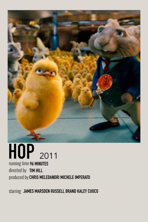 Hop Movie Poster Artofit