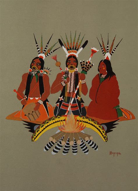 Kiowa Indian Art Portfolio, Bell Editions, 1979 - Adobe Gallery, Santa Fe