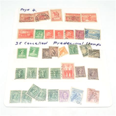 Australian Cancelled Pre Decimal Lot 1159507 Allbids