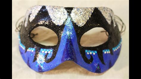 Diy Masquerade Mask Youtube