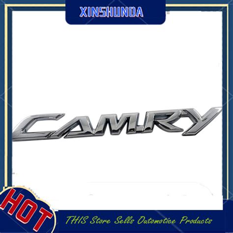 XSD 1 X Metal CAMRY Letter Logo Car Auto Rear Trunk Emblem Badge