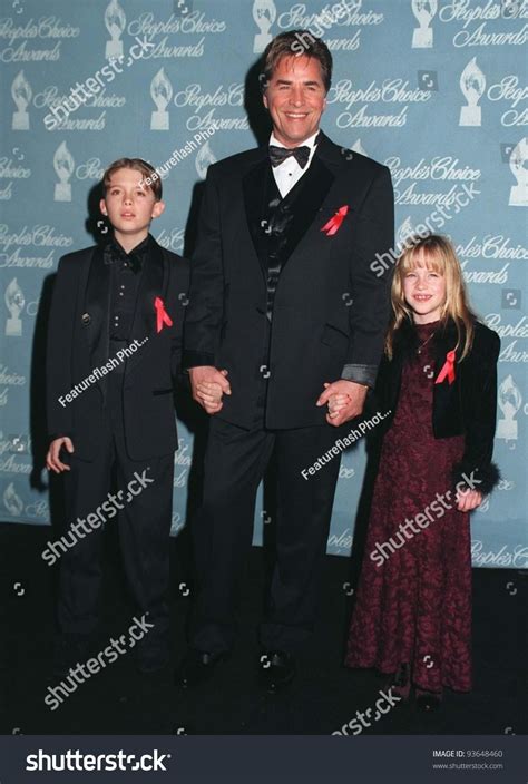 12jan97 Actor Don Johnson Children Peoples Stock Photo 93648460 ...