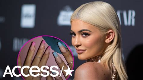 Kylie Jenner Sparks Pregnancy Rumors With Not So Subtle Manicure