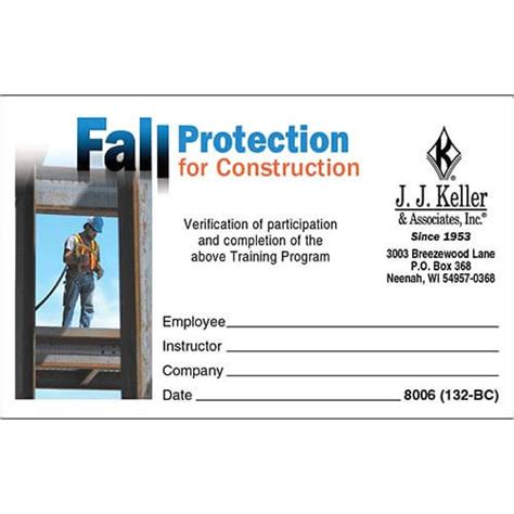 Fall Protection Certification Template Fall Protection Certification Template Best And