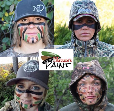 Four Ways to Wear Face Paint When Hunting