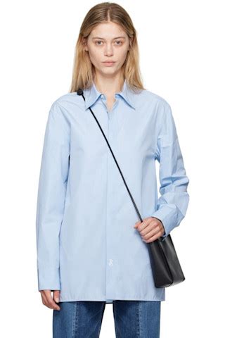 Blue Monday Shirt By Jil Sander On Sale