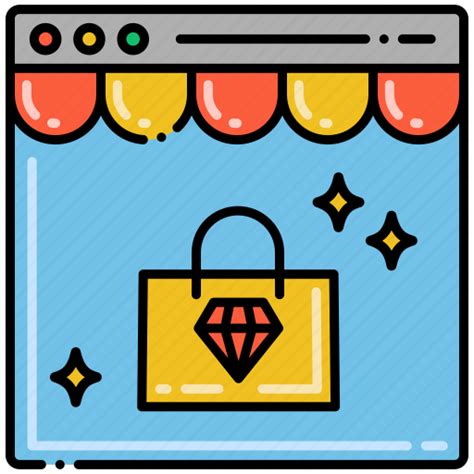 Bag Ecommerce Merchandising Shopping Icon