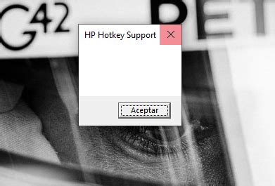 Error when raising the lower brightness - Hp Hotkey Support - HP ...