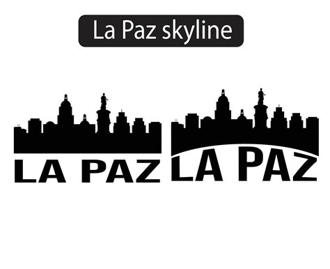 La Paz City Skyline Silhouette Illustration Vectorielle 8157613 Art Vectoriel Chez Vecteezy