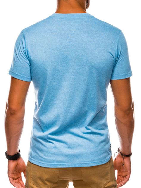 Men S Plain T Shirt S Light Blue Modone Wholesale Clothing