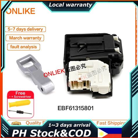 Lg Washing Machine Replacement Delay Switch Door Lock Ebf Parts