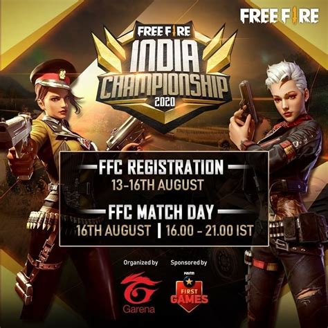 How To Register For Free Fire India Championship