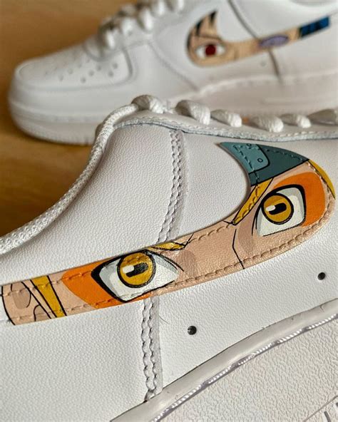 Naruto And Obito Air Force 1 Custom Air Force 1 Custom Custom Air