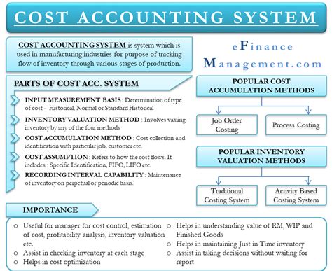 Cost Accounting Systems Meaning Importance And More