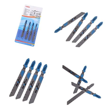 10 PCS Jig Saw Blades Wood Metal Fast Cutting Reciprocating Saw Blade ...