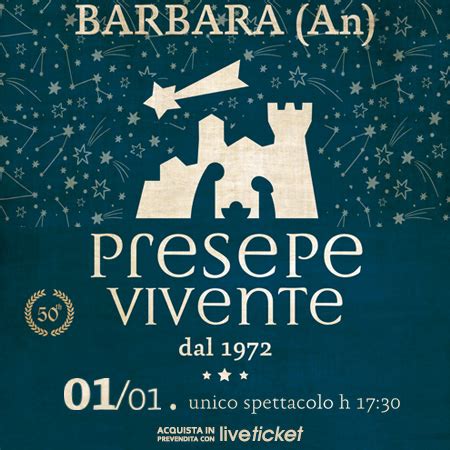 Biglietti Presepe Vivente Di Barbara