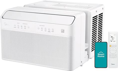 Midea 8 000 BTU U Shaped Smart Inverter Air Conditioner Cools Up To