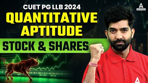 CUET PG LLB MH CET Quantative Aptitude Stock Shares YouTube