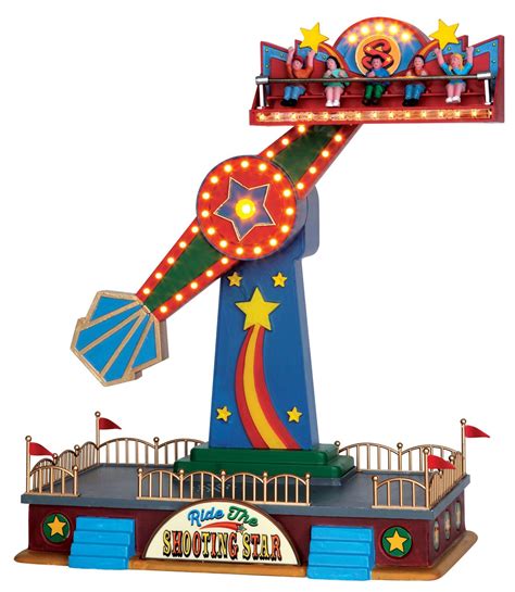 New For 2015 Lemax Carnival Sights And Sounds The Shooting Star Sku