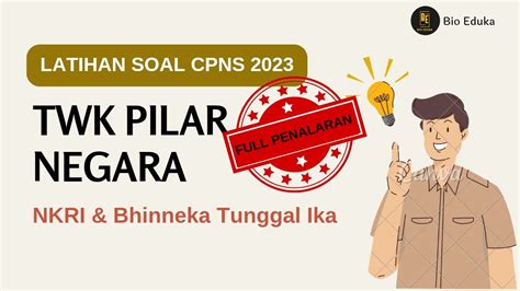 Twk Cpns Pilar Negara Nkri Dan Bhinneka Tunggal Ika Youtube