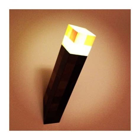 Minecraft Torch LED Minecraft Light Up Torch Flashlight | Toy Game Shop