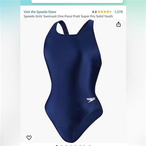 Speedo Swim Speedo Girls Swimsuit One Piece Prolt Super Pro Solid Youth Poshmark