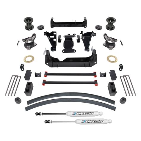 2014 2018 Gmc Sierra 1500 W Alum And Stamped Steel Arms 6 Lift Kit