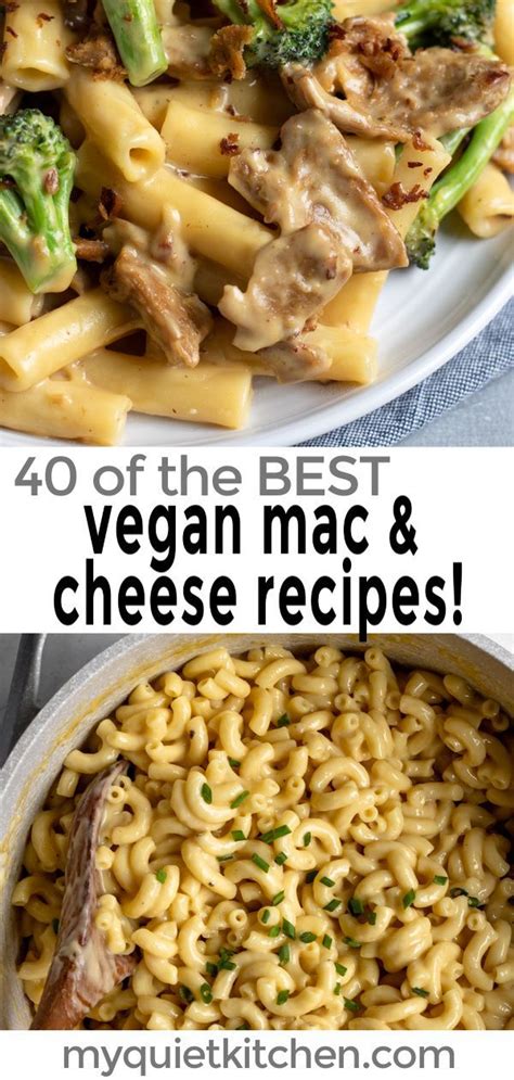 List Of The Best Vegan Mac Cheese Recipes Vegan Mac And Cheese