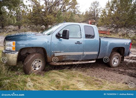 Chevy Truck In Mud Editorial Stock Image Image Of Messed 76260354