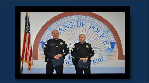 Oceanside Police Sergeant Promotions North County Daily Star