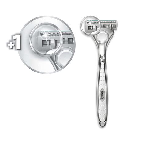 Wilkinson Quattro Titanium Précision Lames de rasoir pour Homme