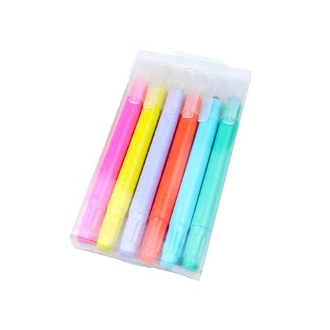 Promotional Solid Pastel Bible Gel Highlighter Marker Pen Set With