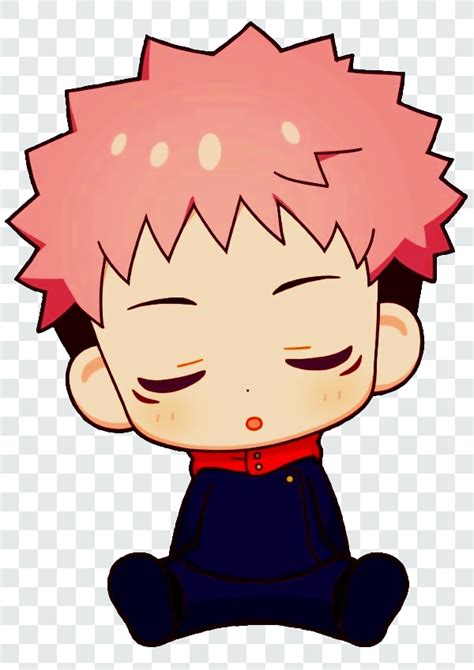 Itadori Chibi Transparent Png Jujutsu Kaisen Pnganime