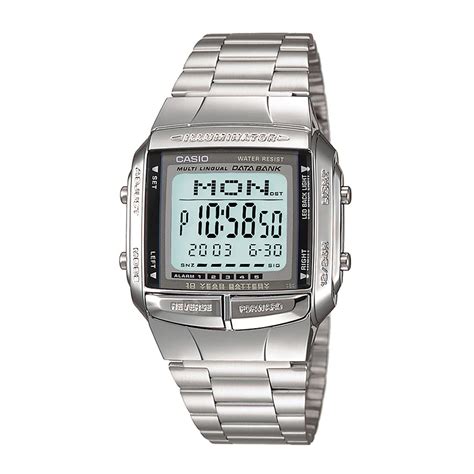 Buy Casio Vintage Series Digital Grey Dial Unisex Watch Db Df