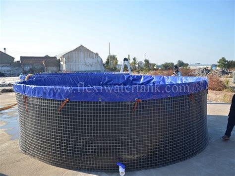 Flexible L To Litre Aquaculture Fish Storage Tank Pvc Fish