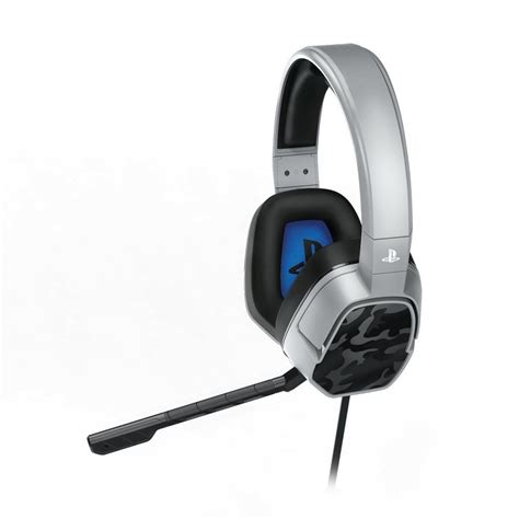 Pdp Gaming Lvl3 Wired Headset With Noise Cancelling Microphone Grey