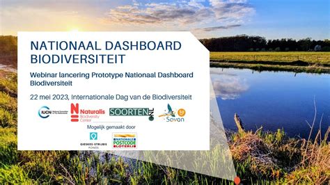 Webinar Lancering Prototype Nationaal Dashboard Biodiversiteit