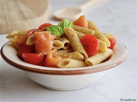 Pasta Fredda Con Salmone E Pomodorini A Zucchero Zero