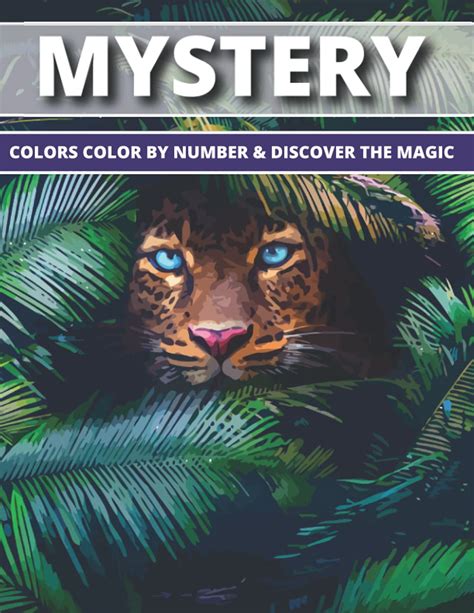 Mystery Colors Color By Number Discover The Magic Color By Number