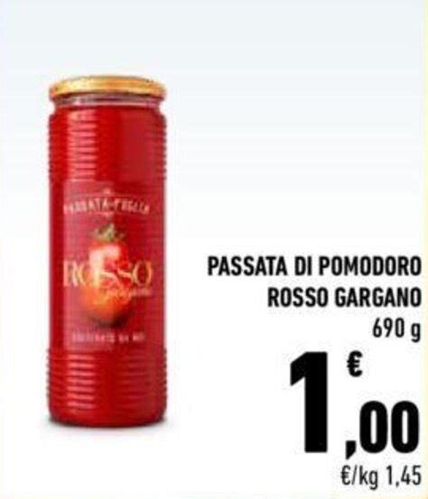 Rosso Gargano Passata Di Pomodoro G Offerta Di Conad