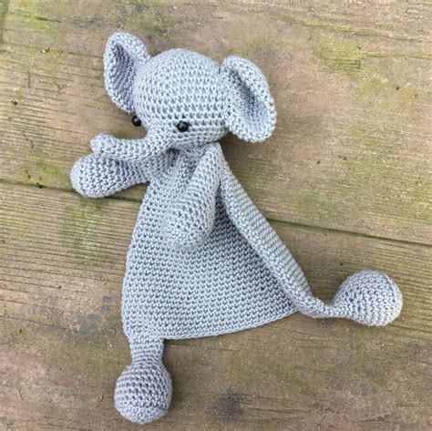 Amigurumi Schmusetuch Elefant Häkelanleitung