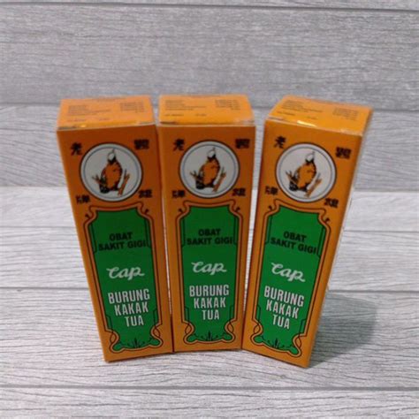 Jual Obat Sakit Gigi Cap Burung Kakak Tua Shopee Indonesia