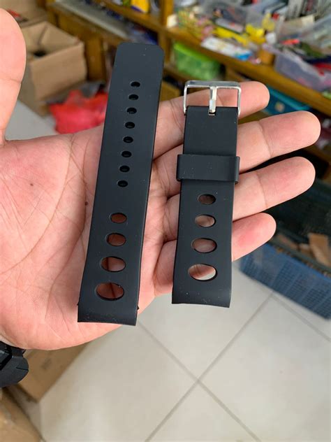 Strap Tali Jam Tangan Karet Kurve Model Keren Banget 24mm Lazada