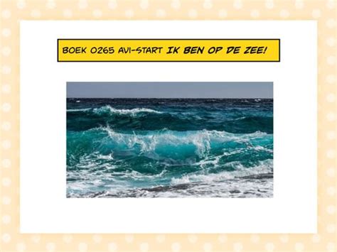 Book Creator Boek 0265 Avi Start Ik Ben Op Zee