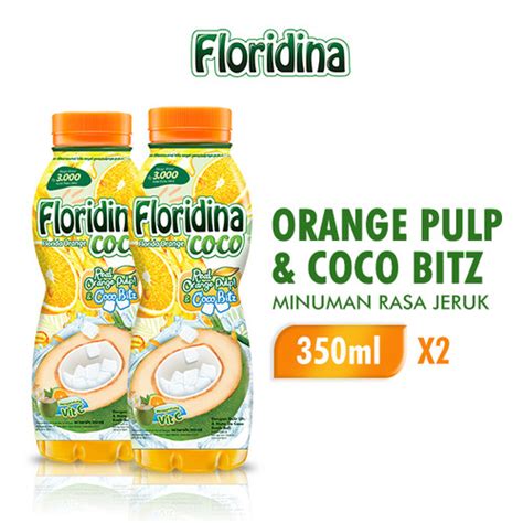 Jual Floridina Coco Minuman Real Orange Ml X Pcs Jakarta