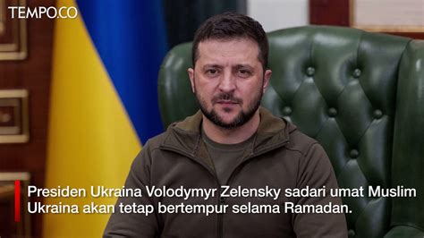 Muslim Ukraina Akan Jalani Ramadan Sambil Tetap Berperang Video