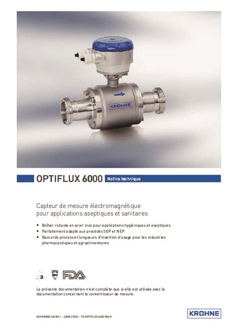 Brochure Ft Optiflux Fr Cuenot Regulation Franceenvironnement