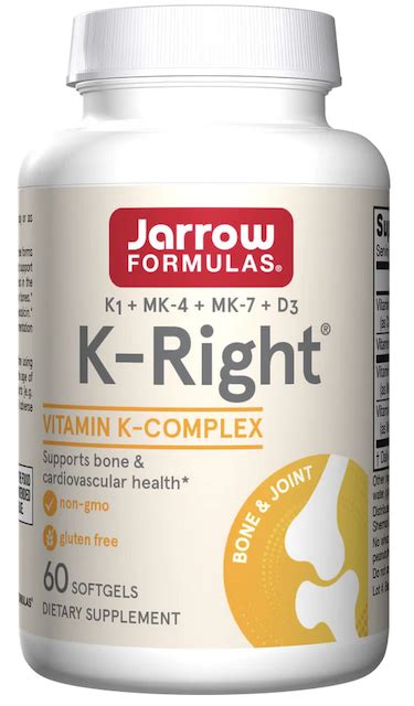 K Right Vitamin K Complex 60 Softgels